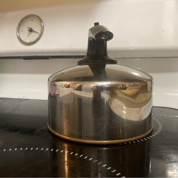 Revere Ware 6 Cup Copper Bottom Teapot - Picture 8 of 9